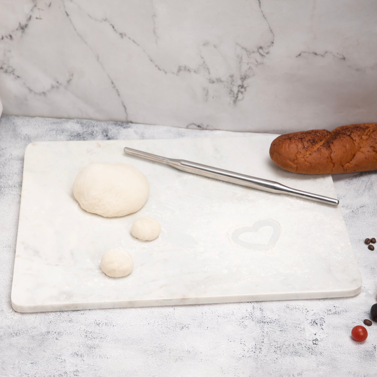 Marble Pastry Board