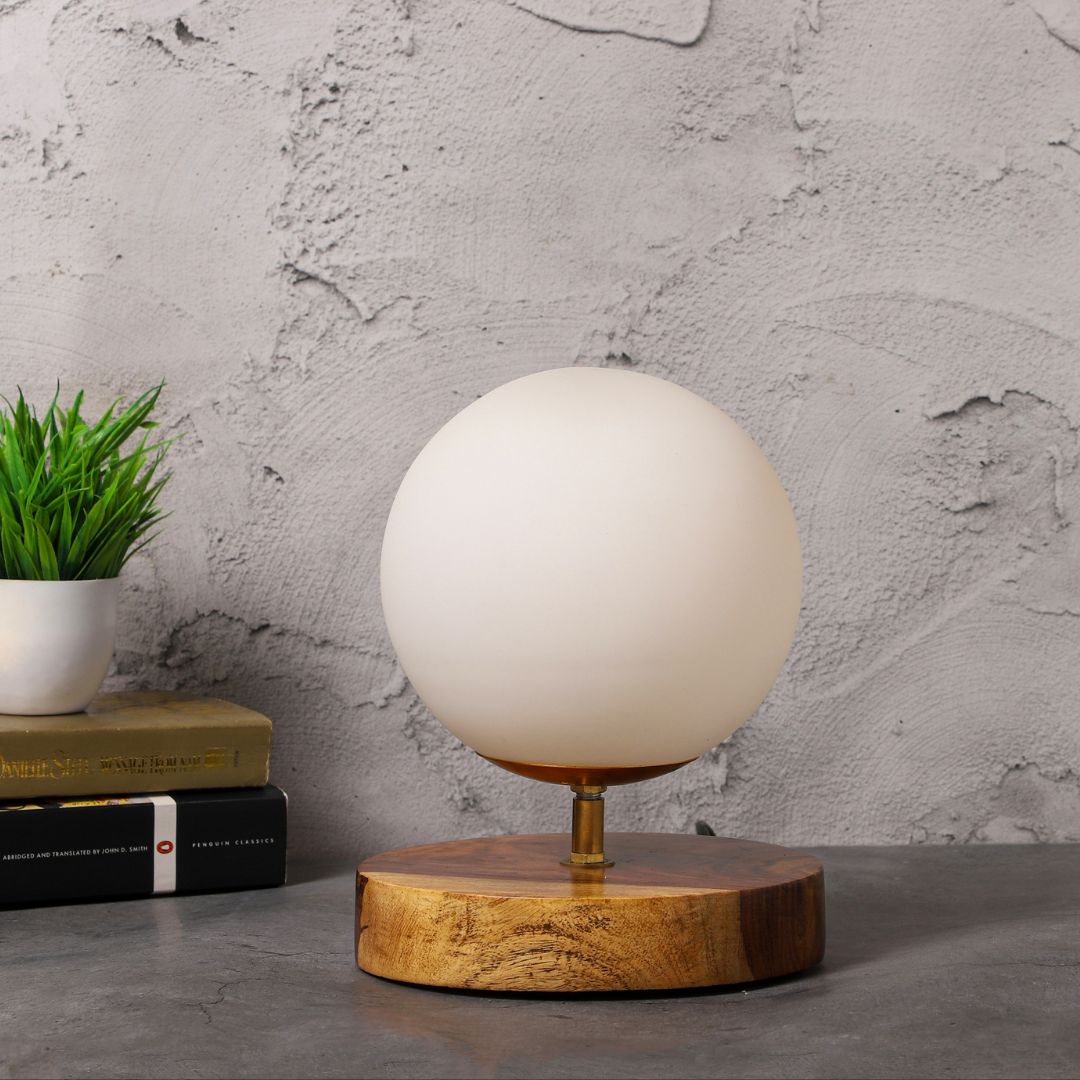 Moonglass Shot Table Lamp