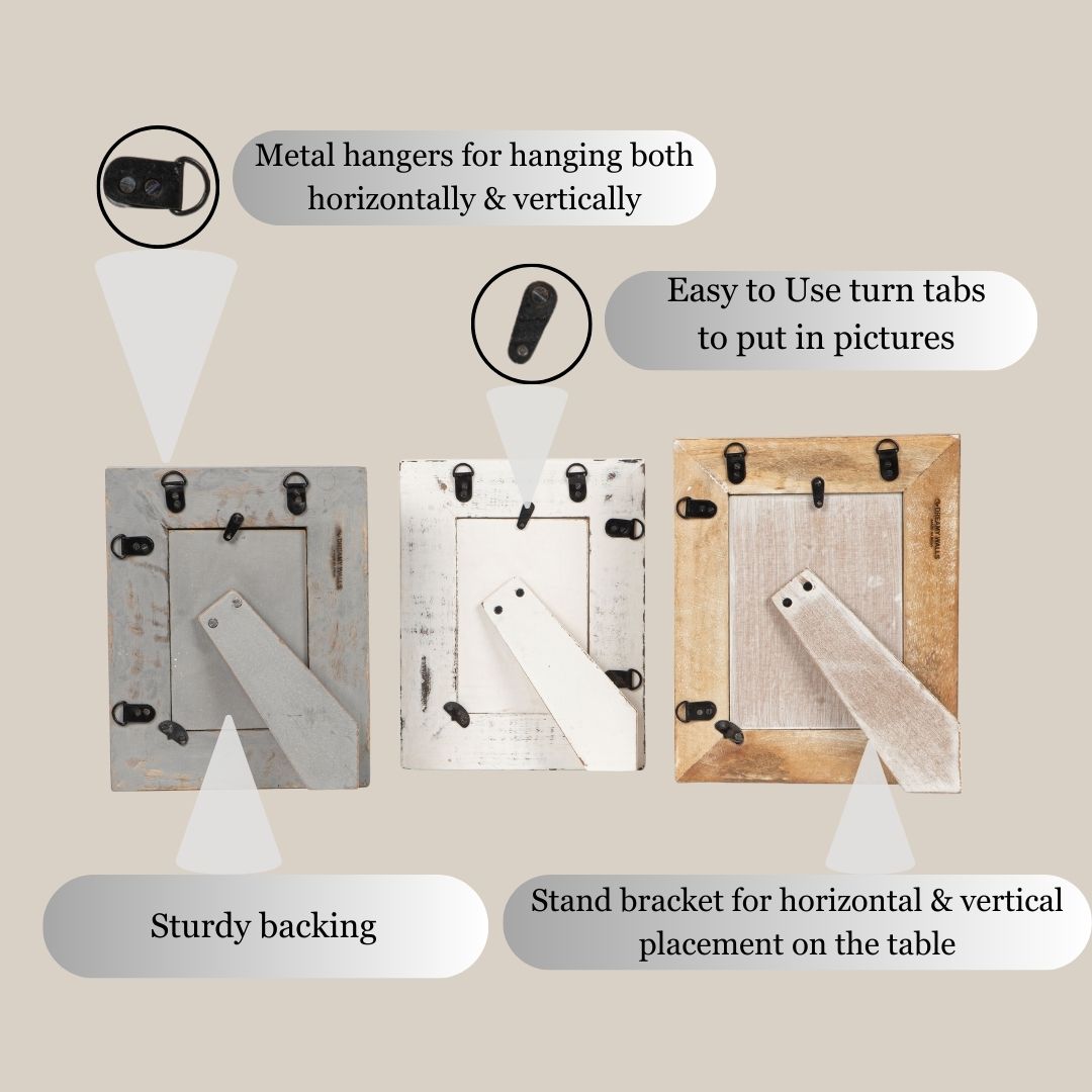 Photo Frames Set of 3