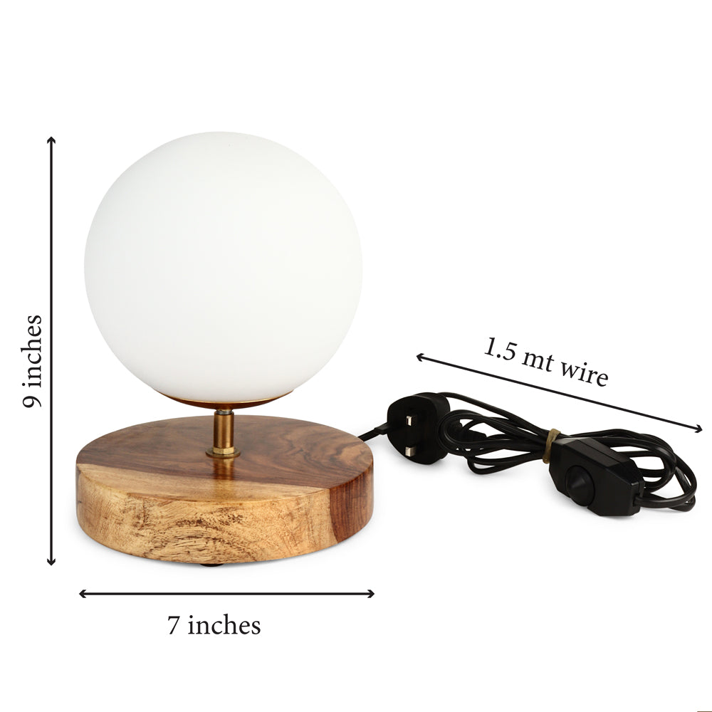 Moonglass Shot Table Lamp