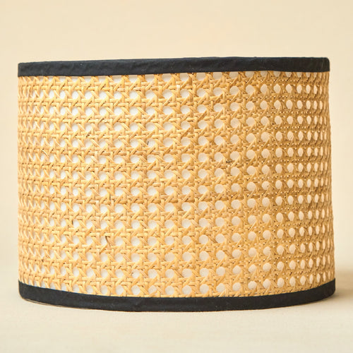Natural Rattan Drum Lamp Shade
