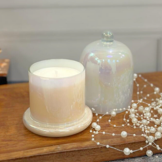 Oud Candle In Glass Bell Jar