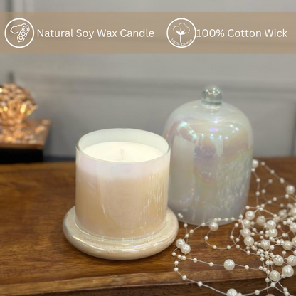 Oud Candle In Glass Bell Jar