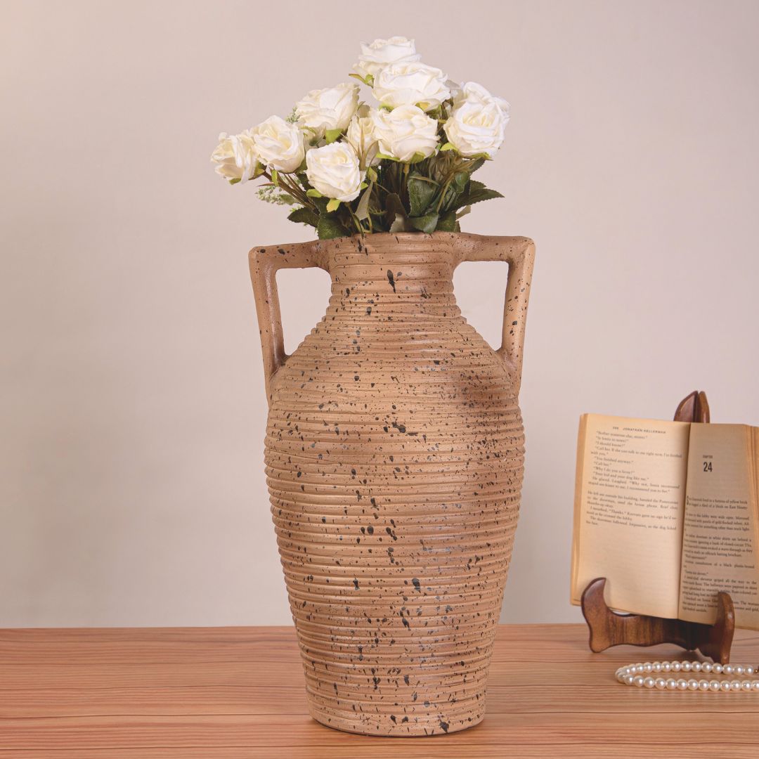 Terracotta Brown Vase