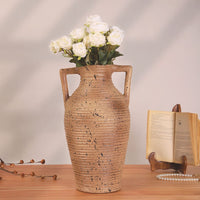 Terracotta Brown Vase — thumbnail