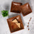 Square Wooden Bowls Set of 3