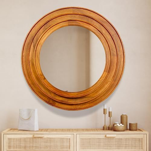 3-Layer Wood Mirror