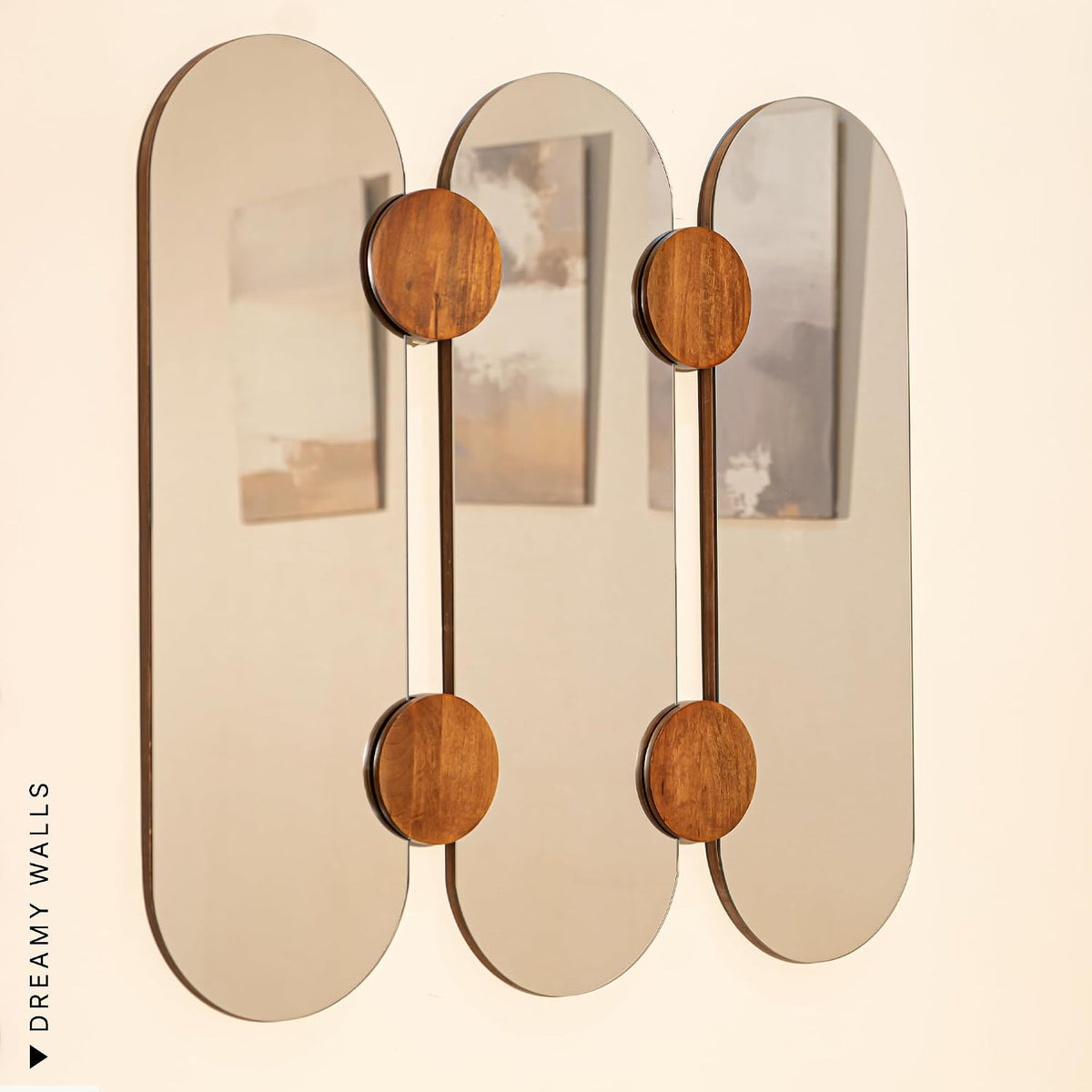Triple Oval Mirror