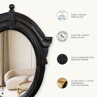 French Harmony Oval Mirror — thumbnail