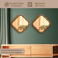 Moroccan Rhombus Mirrors, Set of 2 — thumbnail
