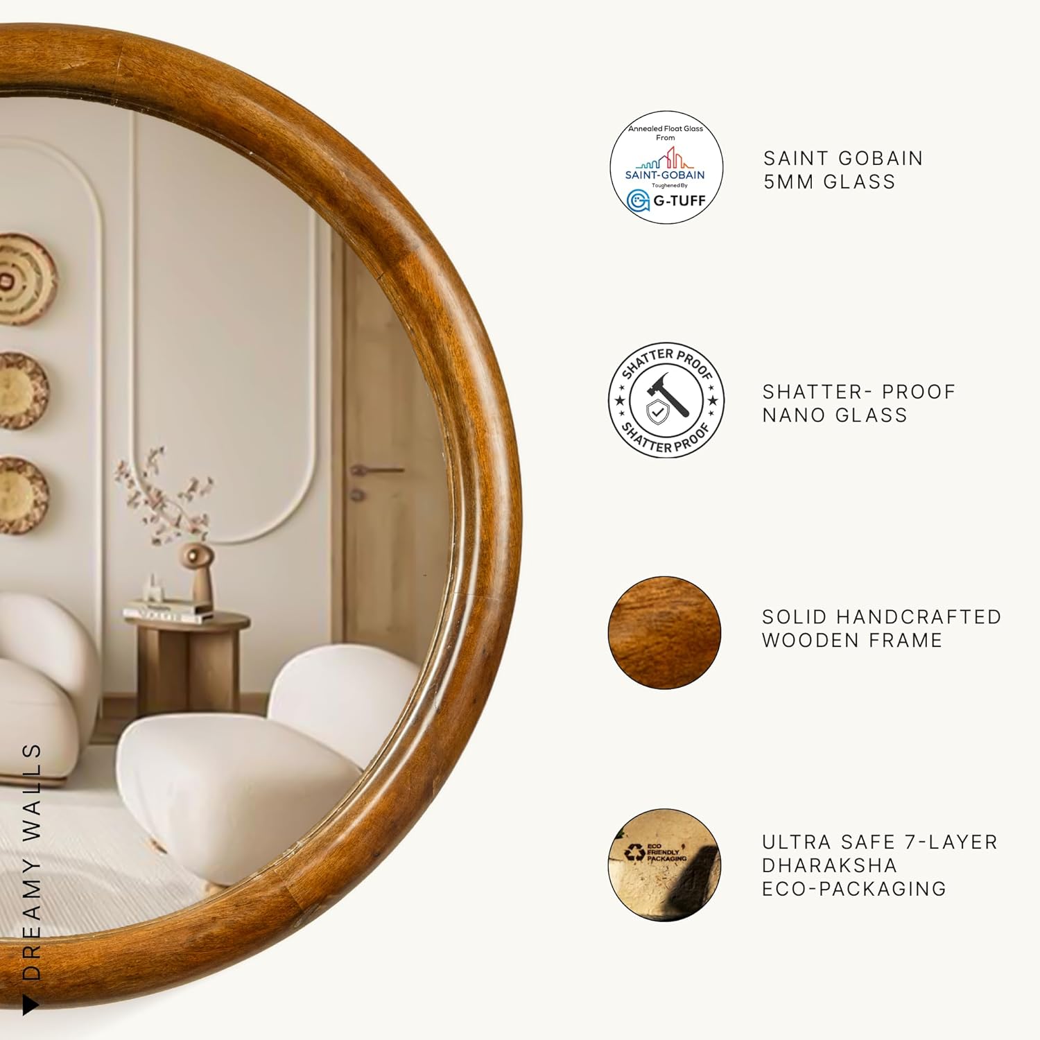 Classic Round Mirror