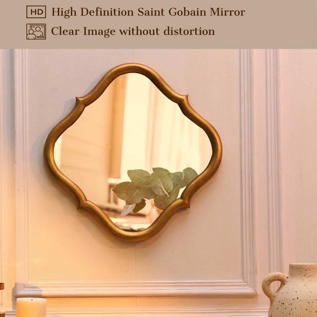 Moroccan Rhombus Mirrors, Set of 2
