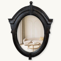 French Harmony Oval Mirror — thumbnail