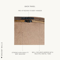 Arched Stripe Mirror