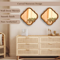 Moroccan Rhombus Mirrors, Set of 2 — thumbnail