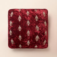 SAPPHIRE Oblong Cushion, Velvet, 12 x 20 Inch, Blue, Velvet Luxe — thumbnail