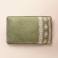 SABA Oblong Cushion, Dori, 12 x 20 Inch, Sage, Romantic Vintage — thumbnail
