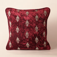 SAPPHIRE Oblong Cushion, Velvet, 12 x 20 Inch, Blue, Velvet Luxe — thumbnail
