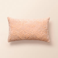 SHIRAZ Oblong Cushion, Patchwork, 12 x 20 Inch, Blush, Persian Mosaic — thumbnail