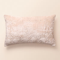 KASHN Oblong Cushion, Patchwork, 12 x 20 Inch, Ivory, Persian Mosaic — thumbnail