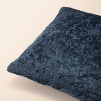 KASHN Oblong Cushion, Patchwork, 12 x 20 Inch, Blue, Persian Mosaic — thumbnail