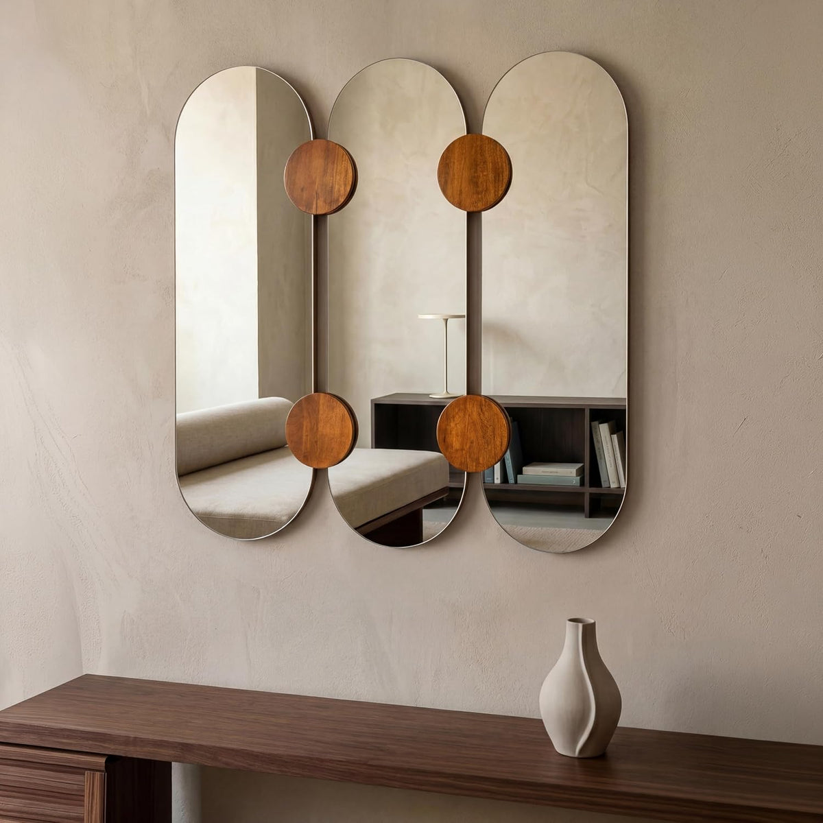 Triple Oval Mirror