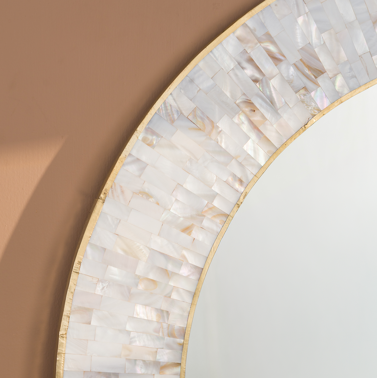 Mother-of-Pearl Inlay Mirror