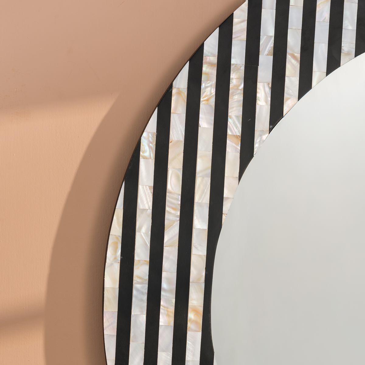 Monochrome Inlay Mirror