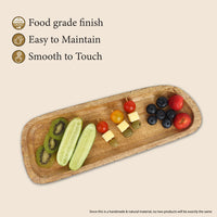 Wooden Asymmetric Platter S — thumbnail