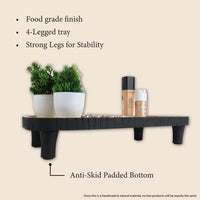 Wooden Asymmetric Platter — thumbnail