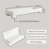 Handcrafted Marble Tray for Vanity, Bathroom & Home Decor — thumbnail