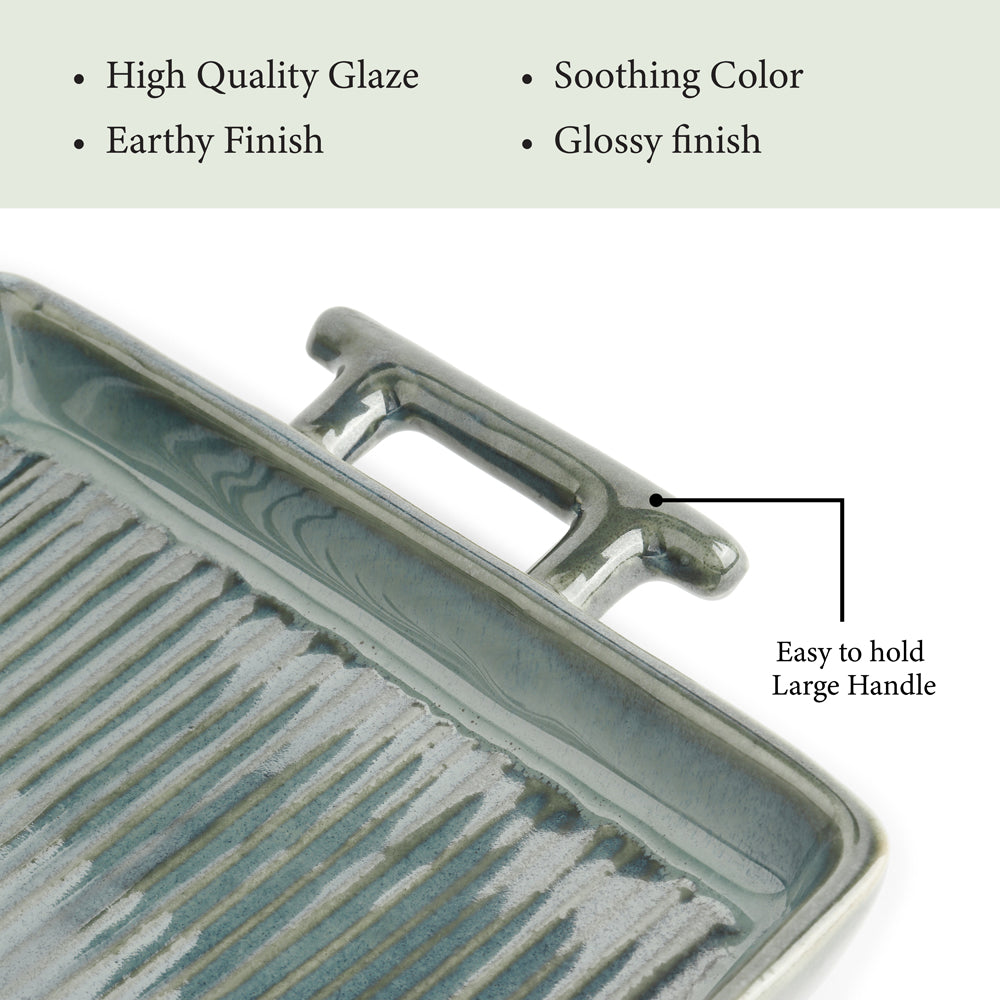 Easy to hold Large Handle 
High Quality Glaze Earthy Finish ,Soothing Color and Glossy Finish