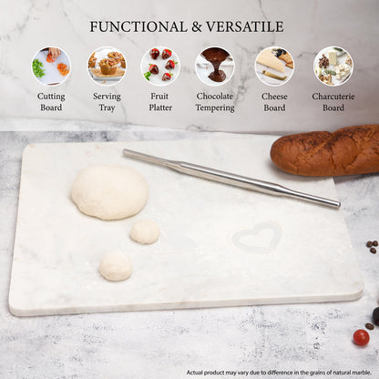 Marble Pastry Board