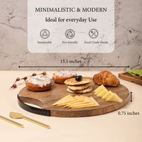 Moon Tray with Handle — thumbnail