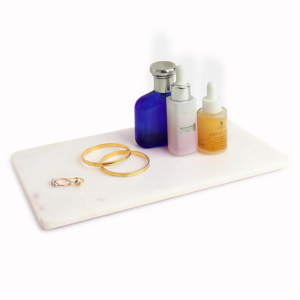 White Marble Vanity Tray
