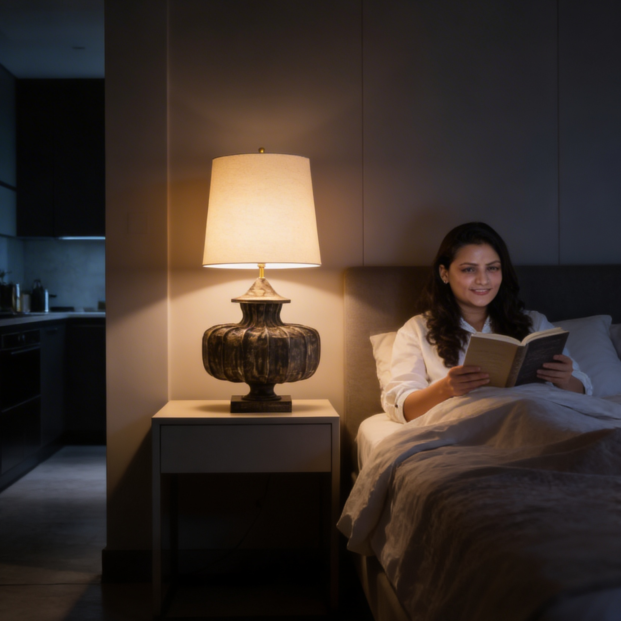 Sculptural Dome Lamp