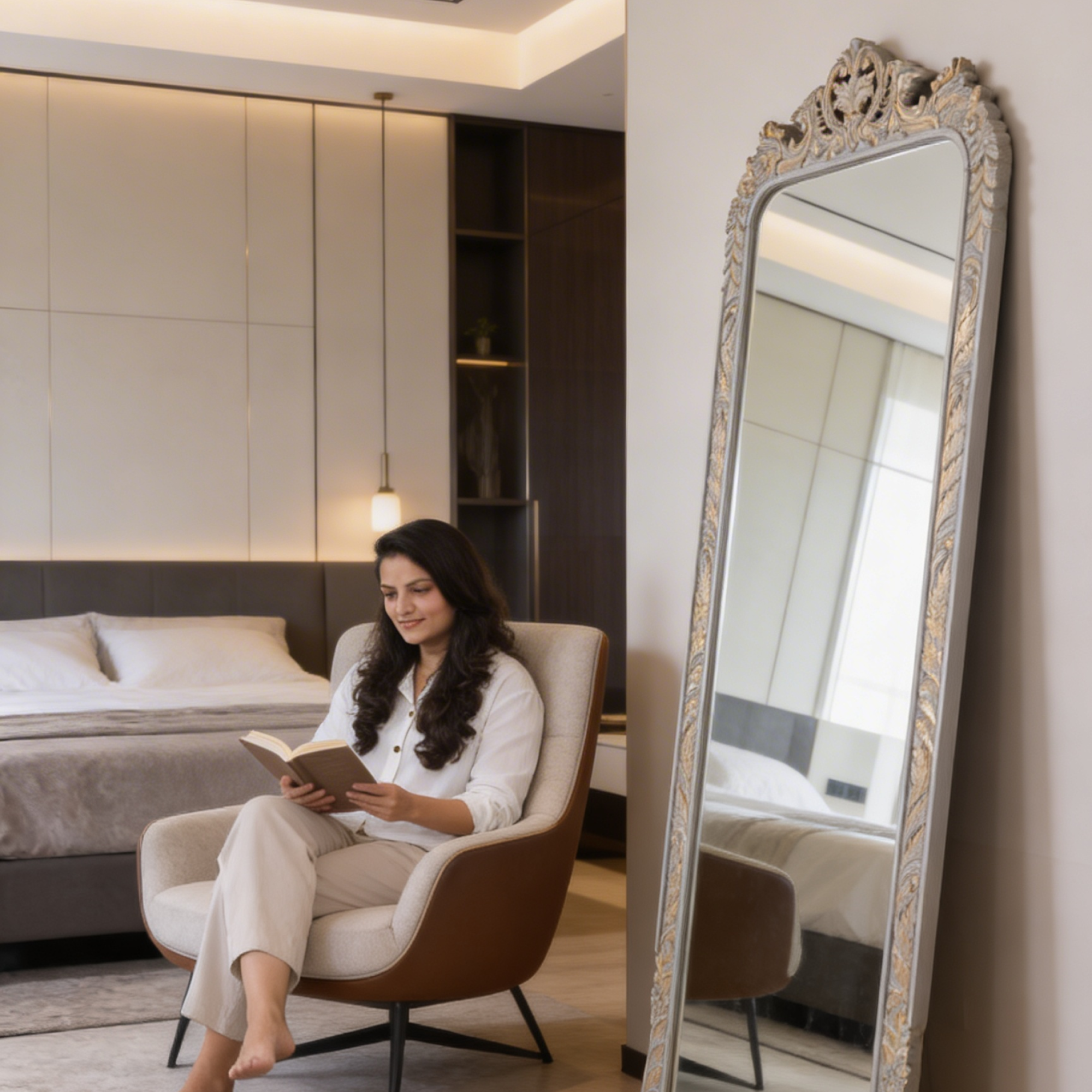 Heritage Carved Mirror