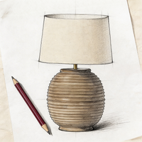 Honeycomb Sculptural Lamp — thumbnail