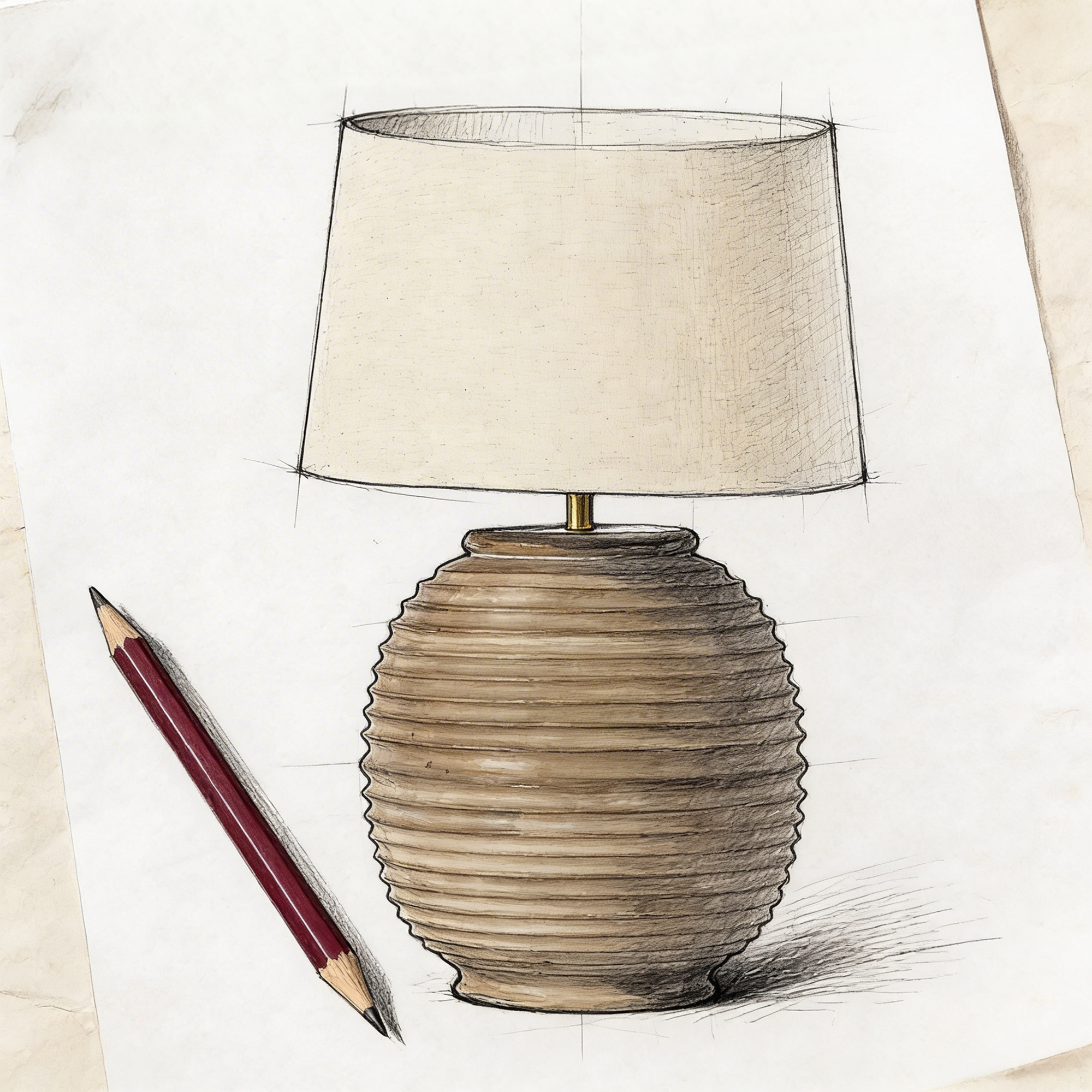 Honeycomb Sculptural Lamp