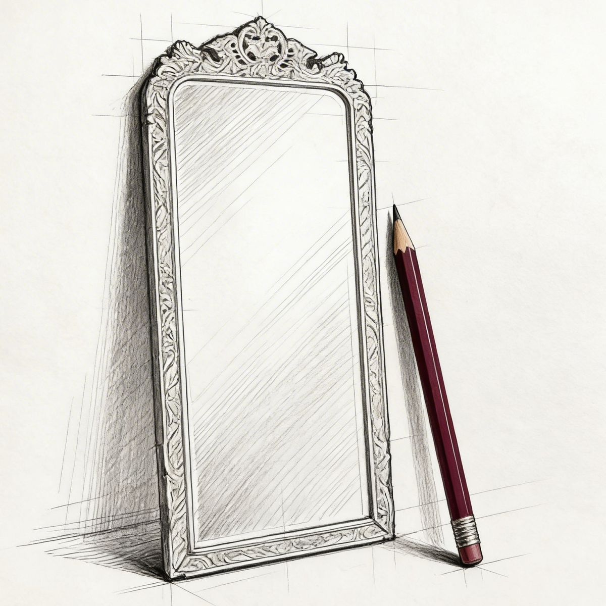 Heritage Carved Mirror