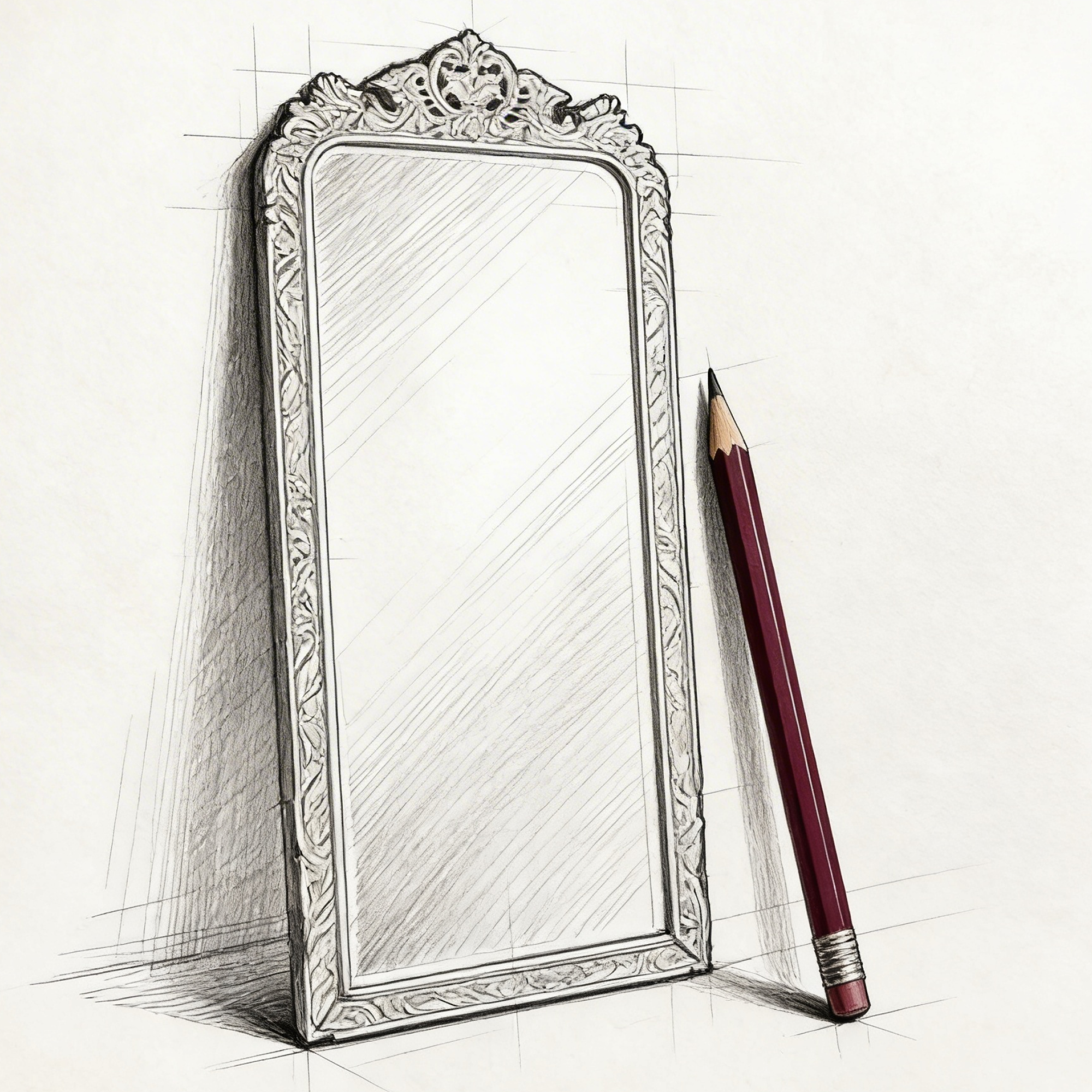 Heritage Carved Mirror
