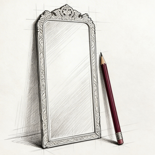 Heritage Carved Mirror
