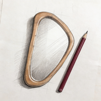 Asymmetric Abstract Mirror — thumbnail