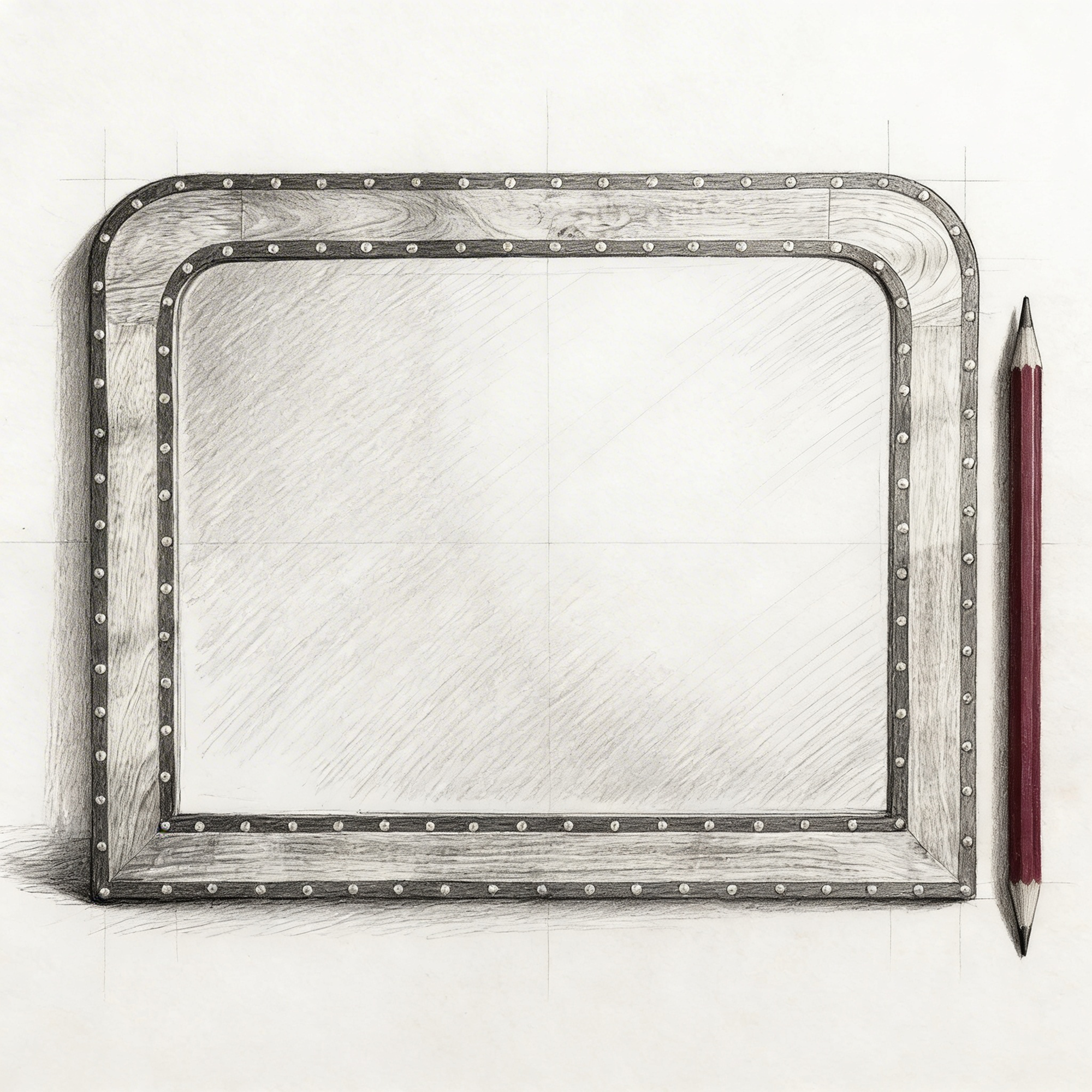 Bullet Frame Mirror
