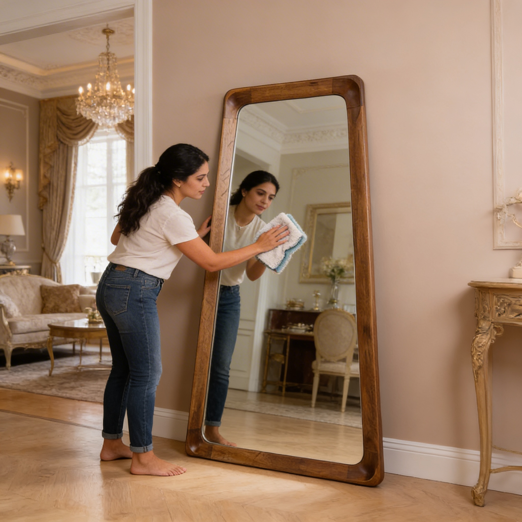 Monumental Sculpt Mirror
