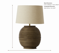 Honeycomb Sculptural Lamp — thumbnail