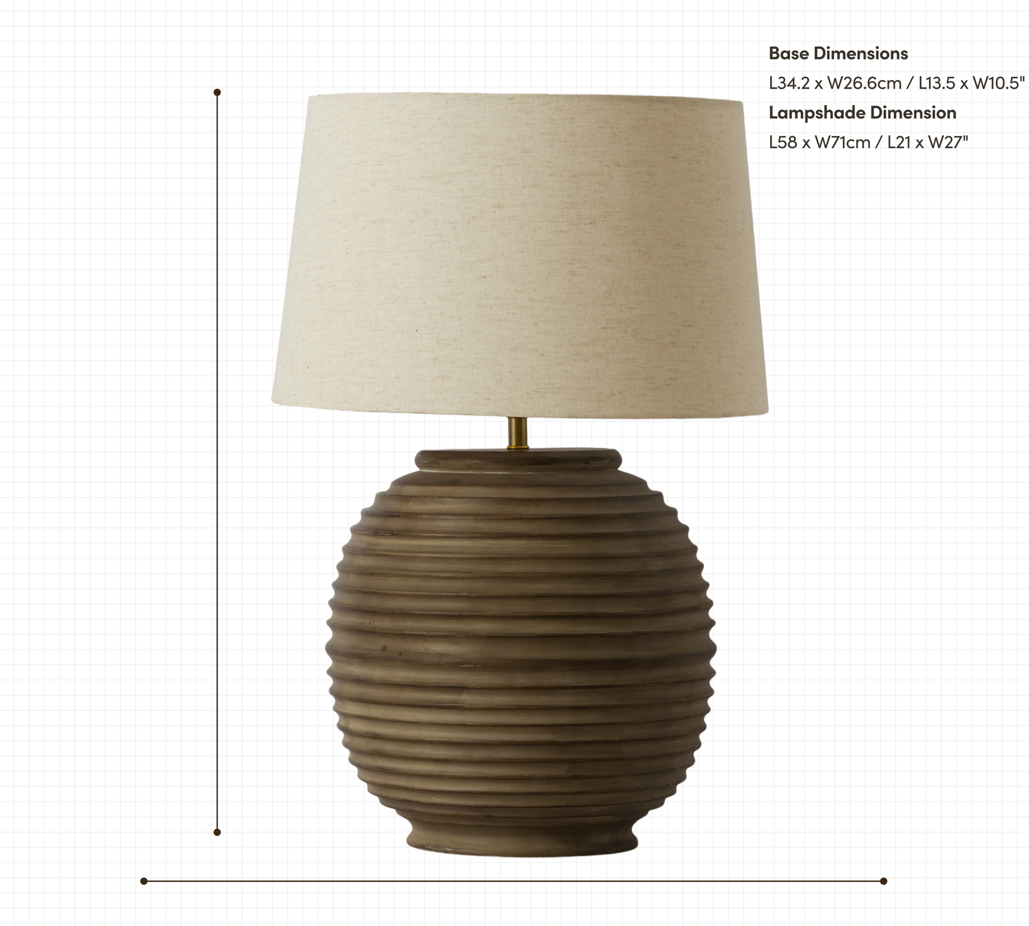 Honeycomb Sculptural Lamp