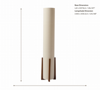 Ivory Column Lamp — thumbnail