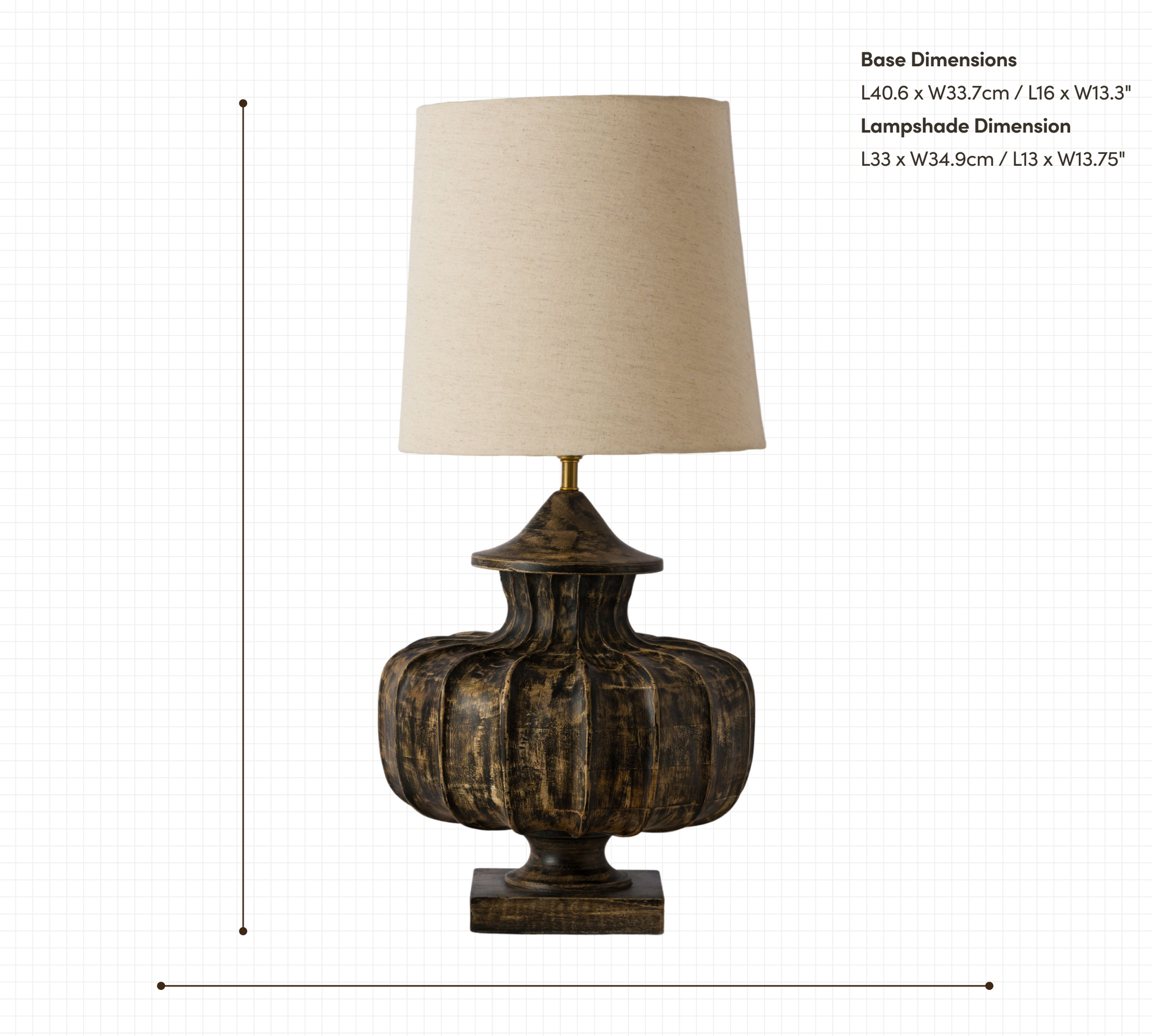 Sculptural Dome Lamp