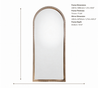 Arched Stripe Mirror — thumbnail